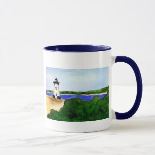 Edgartown Lighthouse Mugg (endast målning)