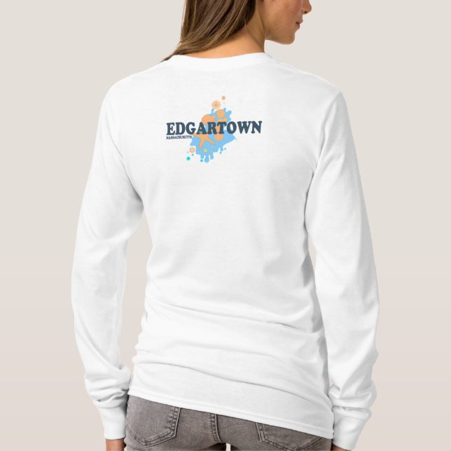 Edgartown MORSOR - snäckskaldesign Tee Shirt (Baksida)