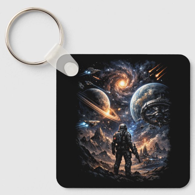 Edge of the Galaxy Nyckelring (Framsida)