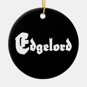 Edgelord Julgransprydnad Keramik