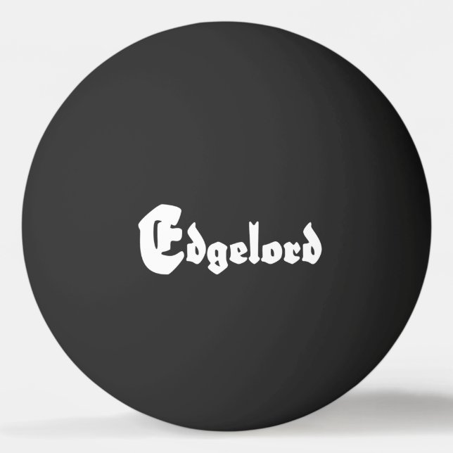 Edgelord Pingisboll (Framsidan)