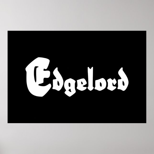Edgelord Poster (Framsidan)