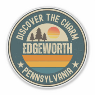 Edgeworth, Pennsylvania Klistermärken