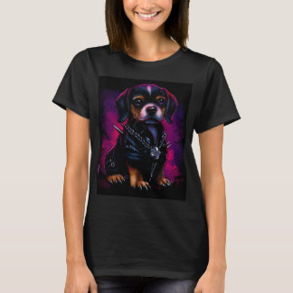 Edgy Beagle T Shirt