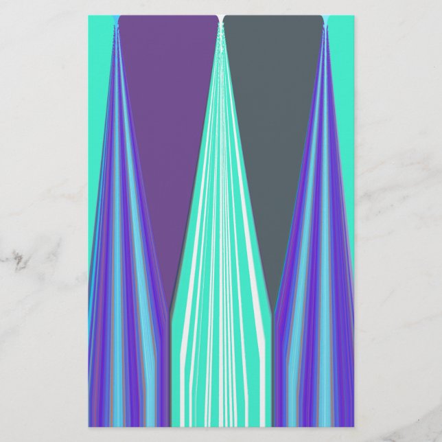 Edgy blå konst (Framsida)