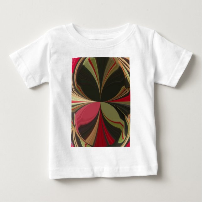 Edgy Earth Kaleidoscope Art-utskrift Tröja (Framsida)
