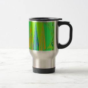 Edgy geometrisk nyondesign resemugg
