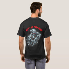 Edgy Grim Reaper Slingshot-grafik - Inte för alla T Shirt