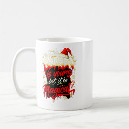 Edgy julmode Grunge present festivity Högtid Kaffemugg