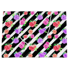 Edgy Ro och moderna Rand Blommigten Mode Party