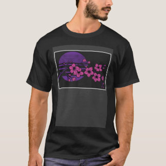 Edgy Soft Grunge Japansk Cherry Blommar Träd Aest T Shirt