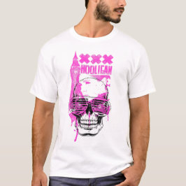 Edgy Streetwear Dödskalle Grafisk T-Shirt | Djärv