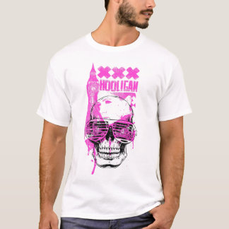 Edgy Streetwear Dödskalle Grafisk T-Shirt | Djärv