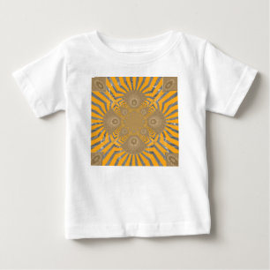Edgy Zebra Elegance: A Golden Gult Print T Shirt