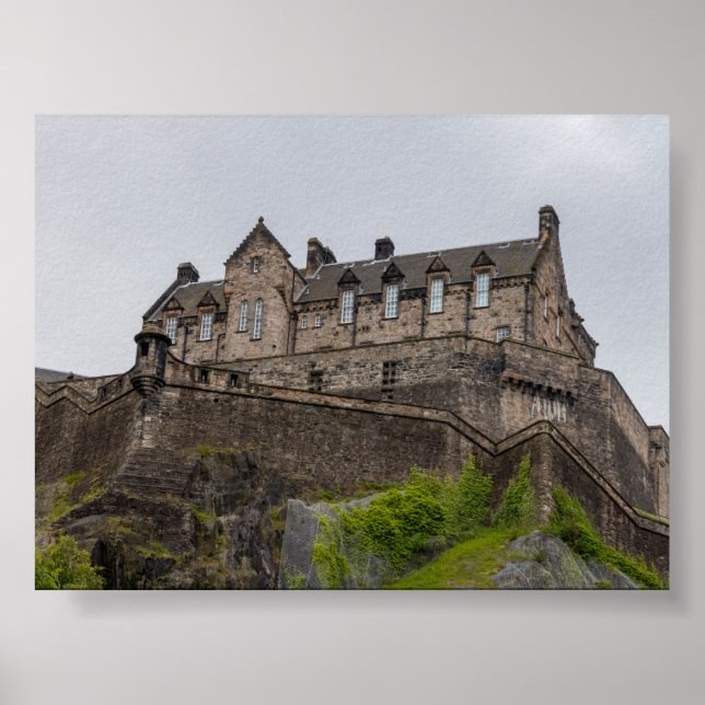 Edimburgh castle poster (Framsidan)