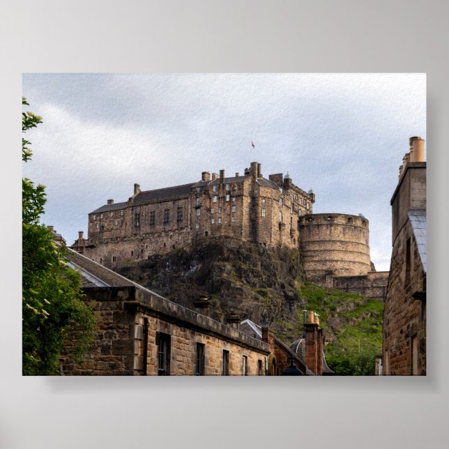Edimburgh castle poster (Framsidan)