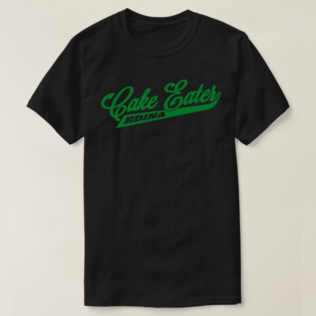 Edina Cake Eater T Shirt (Design framsida)