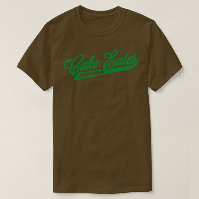 Edina Cake Eater T Shirt (Design framsida)