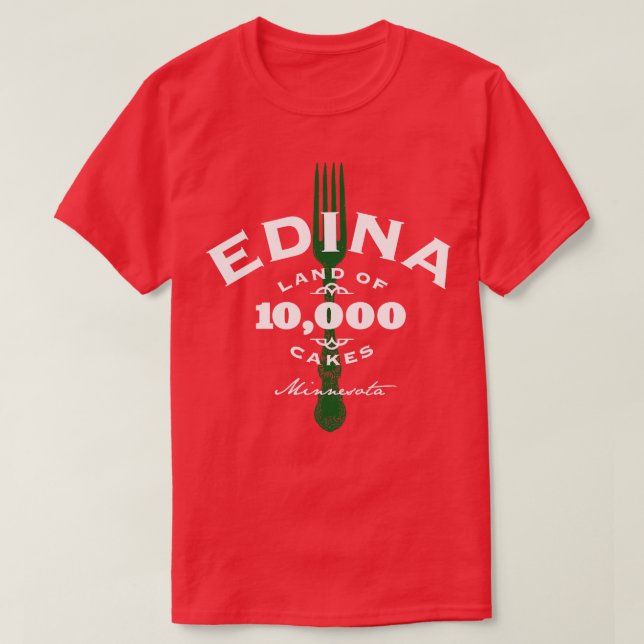 Edina Cake Eaters T Shirt (Design framsida)