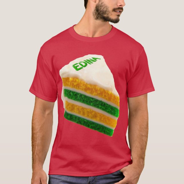 Edina Cake Eaters T Shirt (Framsida)