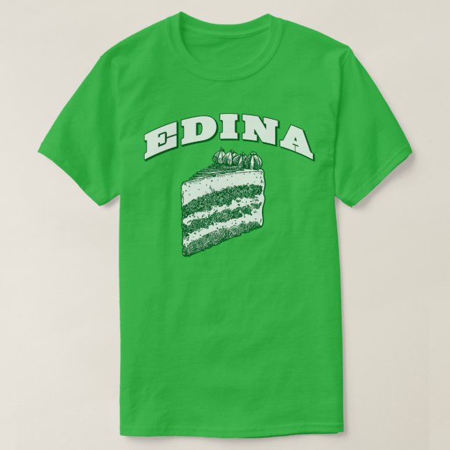 Edina Cake T Shirt (Design framsida)