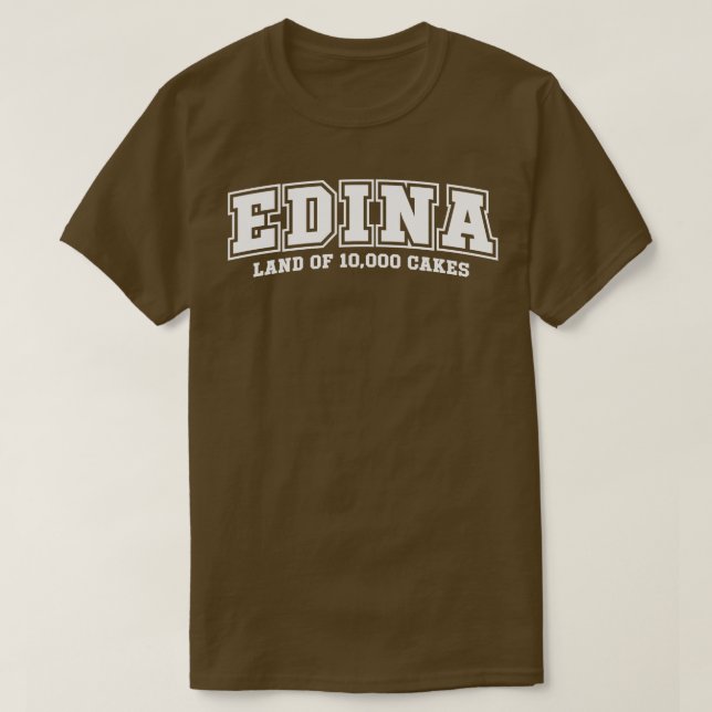 Edina Land på 10000 sjöar T Shirt (Design framsida)