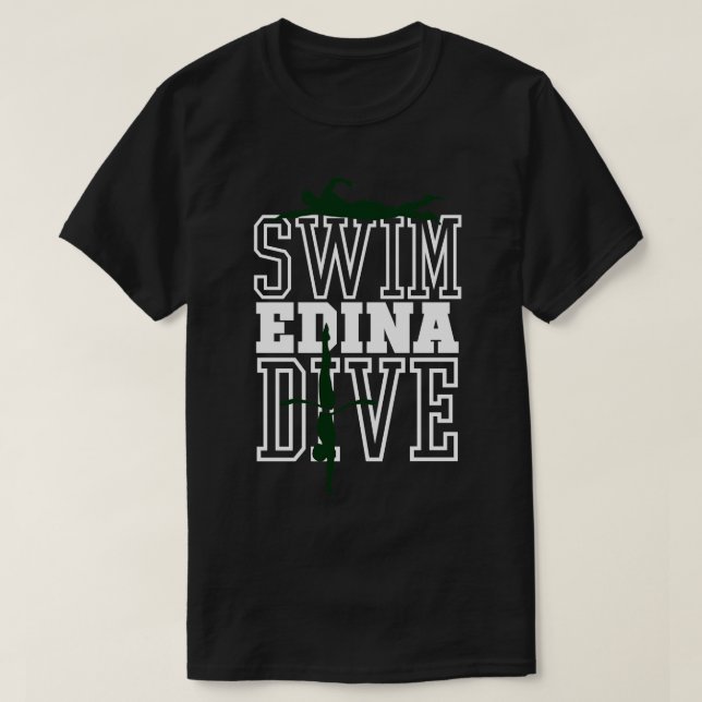 Edina Simma Dive Team 13 T Shirt (Design framsida)