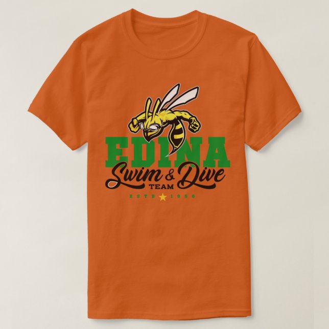 Edina Simma Dive Team 16 T Shirt (Design framsida)