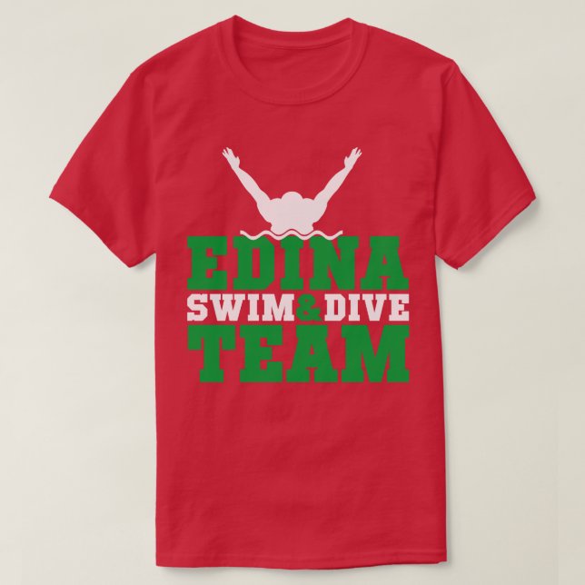 Edina Simma Dive Team 5 T Shirt (Design framsida)