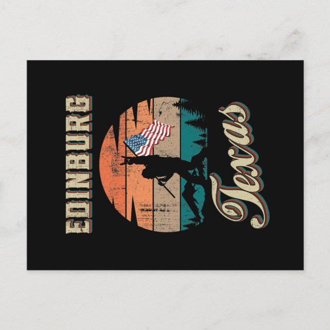 Edinburg Texas Vykort (Framsida)