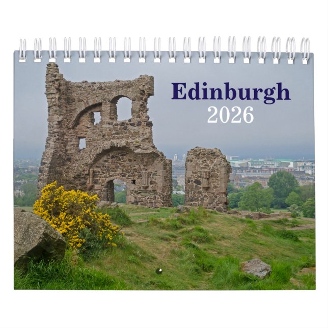 Edinburgh 2026 Calendar Kalender (Omslag)