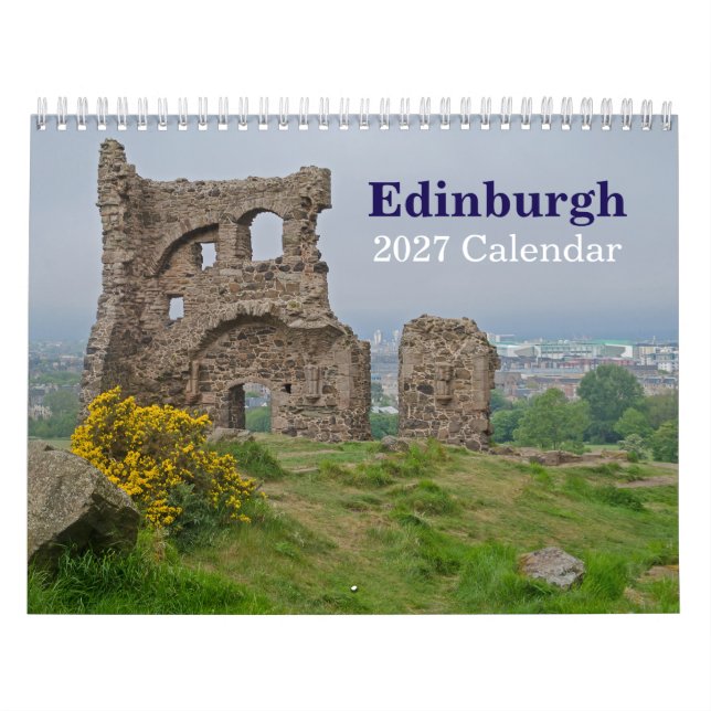 Edinburgh 2027 Kalender (Omslag)