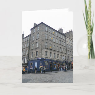 Edinburgh är World's End Tavern Kort