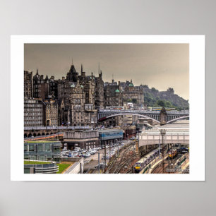 Edinburgh beskådar poster