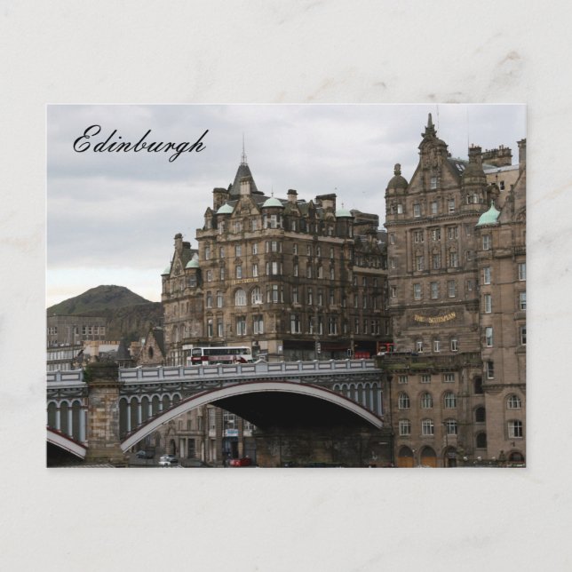 edinburgh bridge vykort (Framsida)