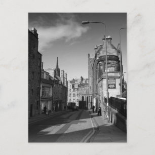 Edinburgh Candlemakers Row Mono Vykort