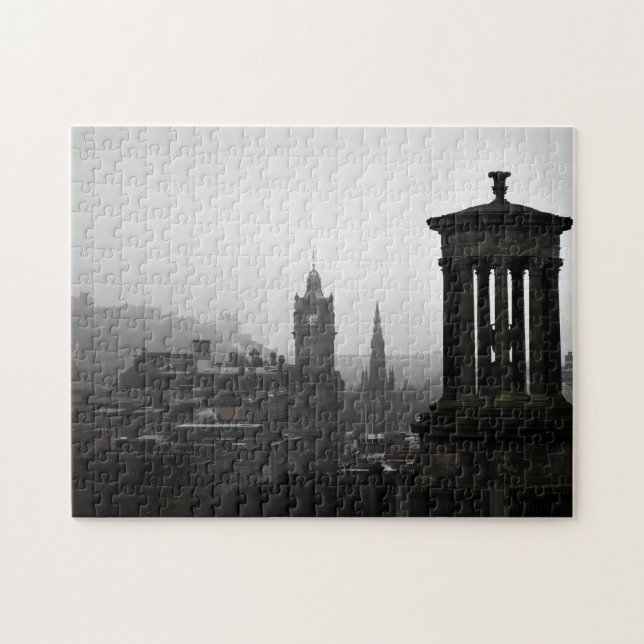 Edinburgh Carlton Hill. Pussel (Horisontell)