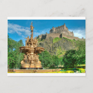 Edinburgh Castle 9082 Vykort
