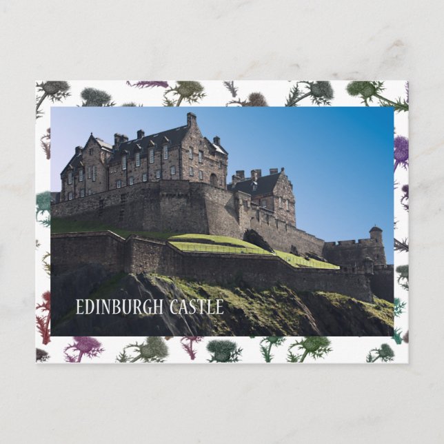 Edinburgh Castle Card Vykort (Framsida)