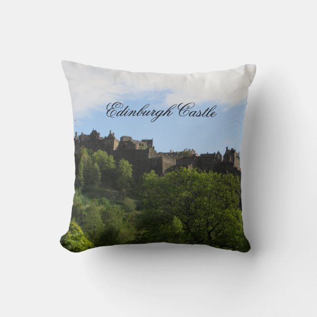 Edinburgh Castle Dekorativ kudde Scotland Souvenir (Framsida)