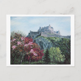 Edinburgh Castle. Edinburgh, Skottland Helg Vykort