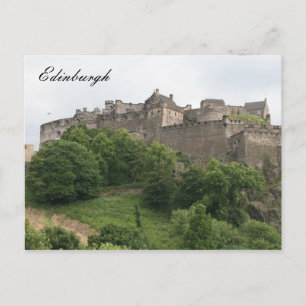 edinburgh castle far vykort