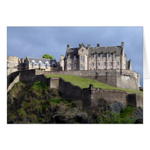 edinburgh castle hälsningskort