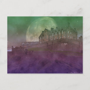 Edinburgh Castle i natt Vykort