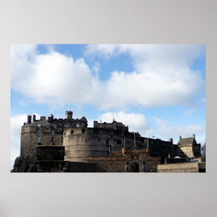 Edinburgh Castle i Skottland Poster