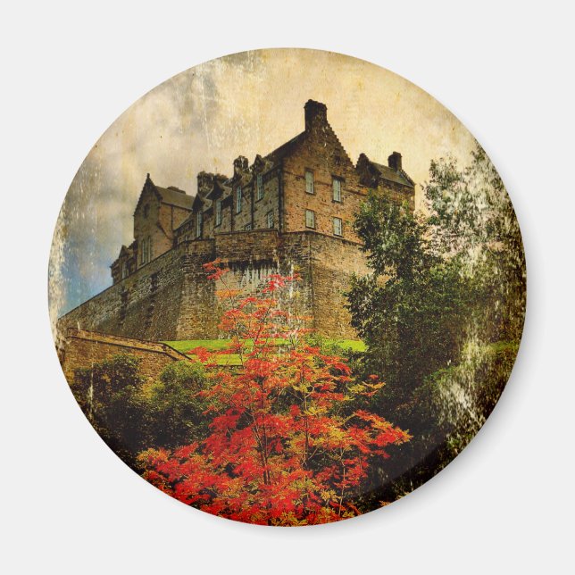 Edinburgh Castle Magnet (Framsidan)