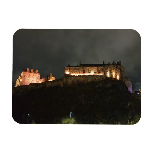 Edinburgh Castle Magnet (Horisontell)