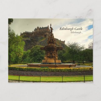 Edinburgh Castle Postcard Vykort
