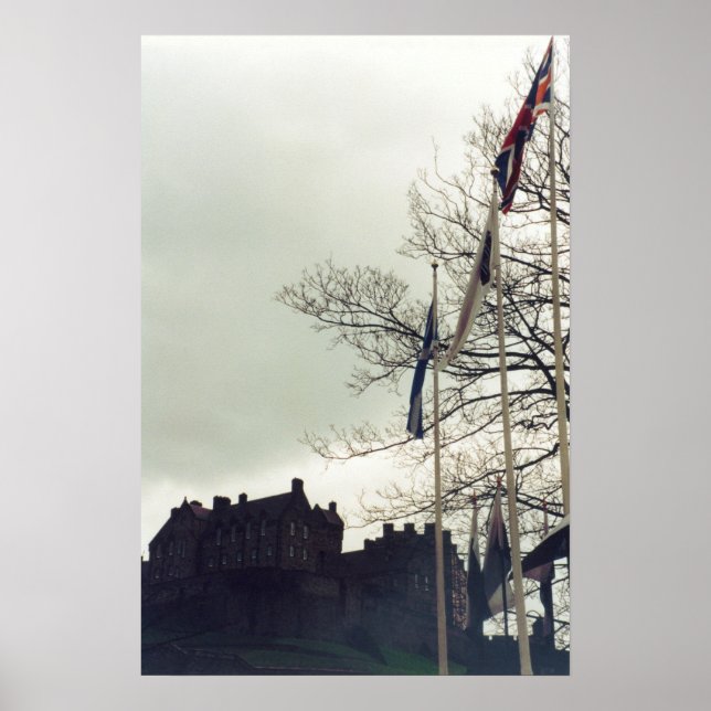 Edinburgh Castle Poster (Framsidan)