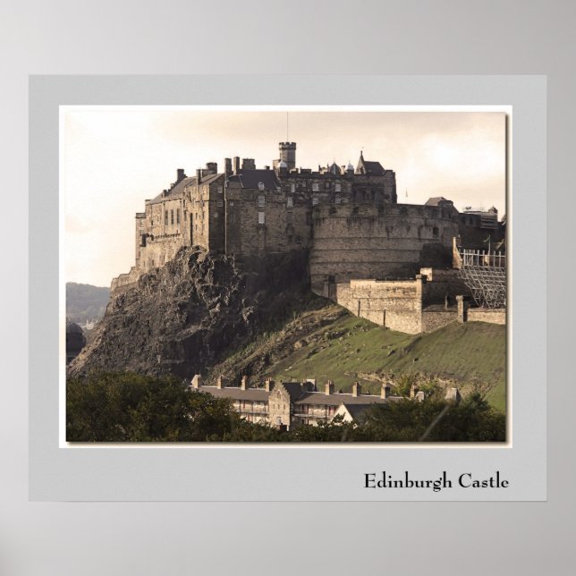 Edinburgh Castle Poster (Framsidan)
